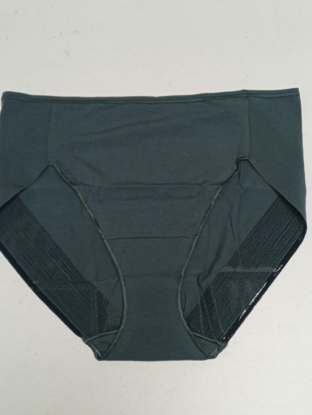 Soma VE Cotton Petrol High Leg Brief in Dark Green